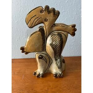 VTG Bing & Grondahl by Sten Lykke Madsen Denmark Stoneware Abstract Figurine MCM